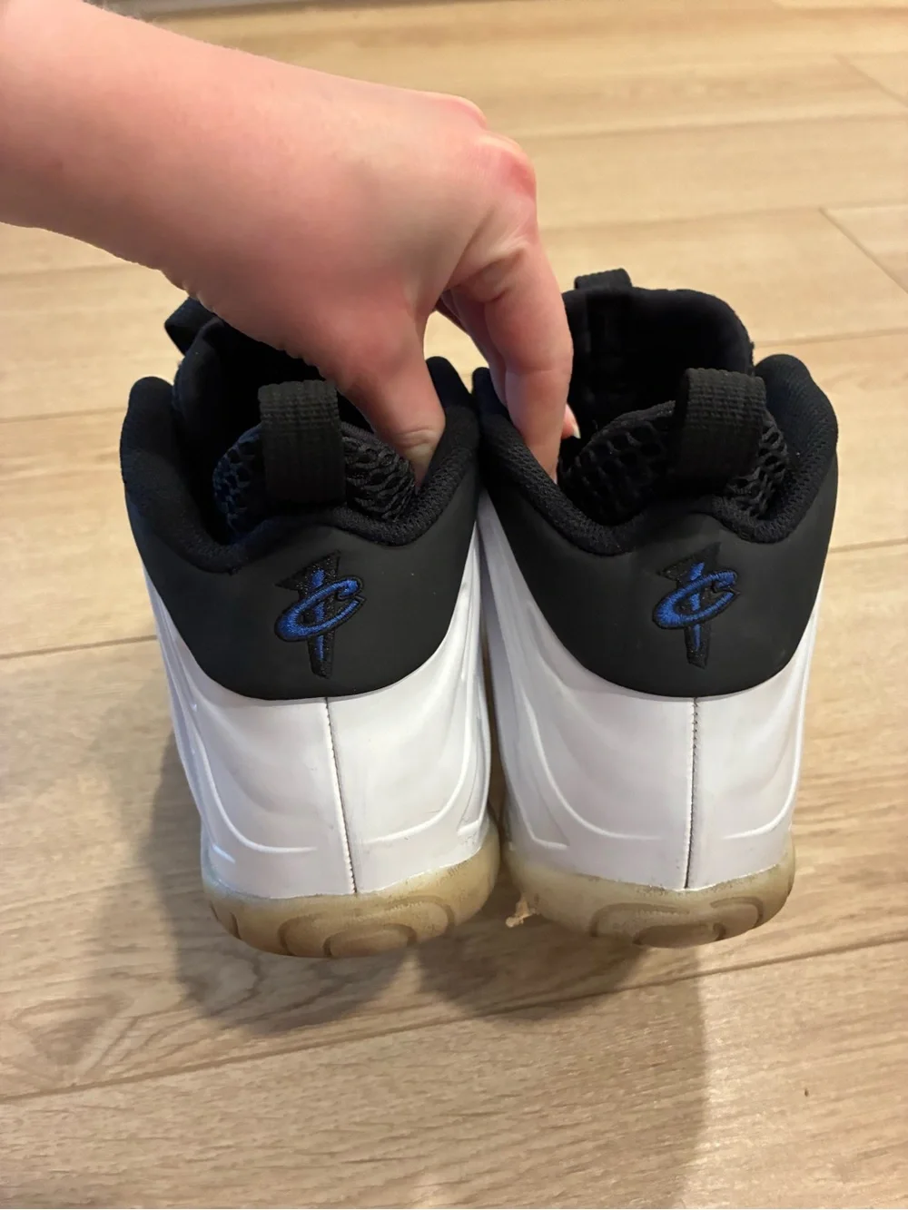 Nike Foamposite Lil' Penny ‘Orlando Home’ White-Black CZ2548-100 Size 7Y